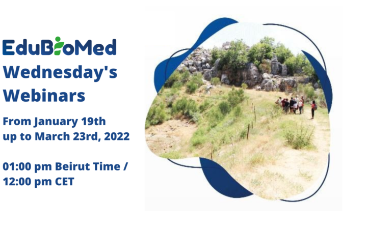 Webinar series to present Case studies at American University of Beirut developed with the support of the Edu-BioMed project!