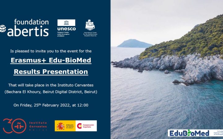Edu-BioMed at Instituto Cervantes in Beirut on February 25th, 2022